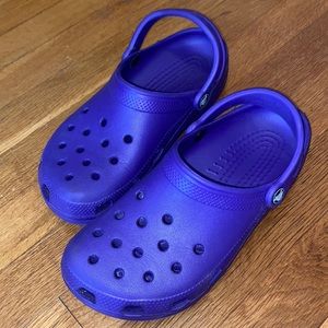 Purple women’s Crocs